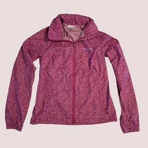 Columbia Lightweight Purple Lavender Windbreaker Hoodie SIZE XS New Full Zip